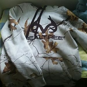 RealTree White Camo Pullover hoodie